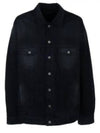 Sunbleached Denim Jacket Black - BALENCIAGA - BALAAN 2