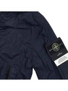 Men's Garment Dyed Crinkle Reps Recycled Nylon Primaloft TC Hooded Jacket Navy - STONE ISLAND - BALAAN 5