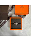 Small Chaine D'Ancre Enchainee Ring Silver - HERMES - BALAAN 7