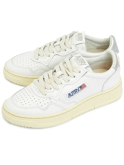 Medalist Silver Tab Low Top Sneakers White - AUTRY - BALAAN 2