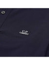 Stretch Piquet Regular Polo Shirt Navy - CP COMPANY - BALAAN 5