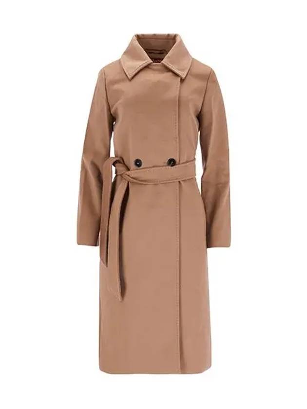 Bcollag Belted Double Coat Camel - MAX MARA - BALAAN 5