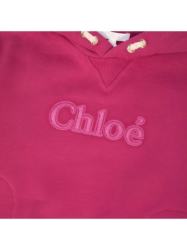 Kids brushed hoodie C20307 495 14A adult wearable - CHLOE - BALAAN 4