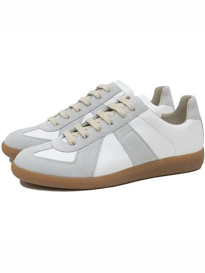 Replica Calfskin Low Top Sneakers White - MAISON MARGIELA - BALAAN 2