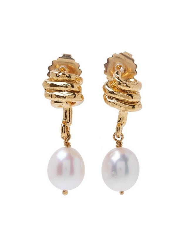 Celestial raindrop pearl earrings FJ5518 ABRZ 24GOLD - ALIGHIERI - BALAAN 9