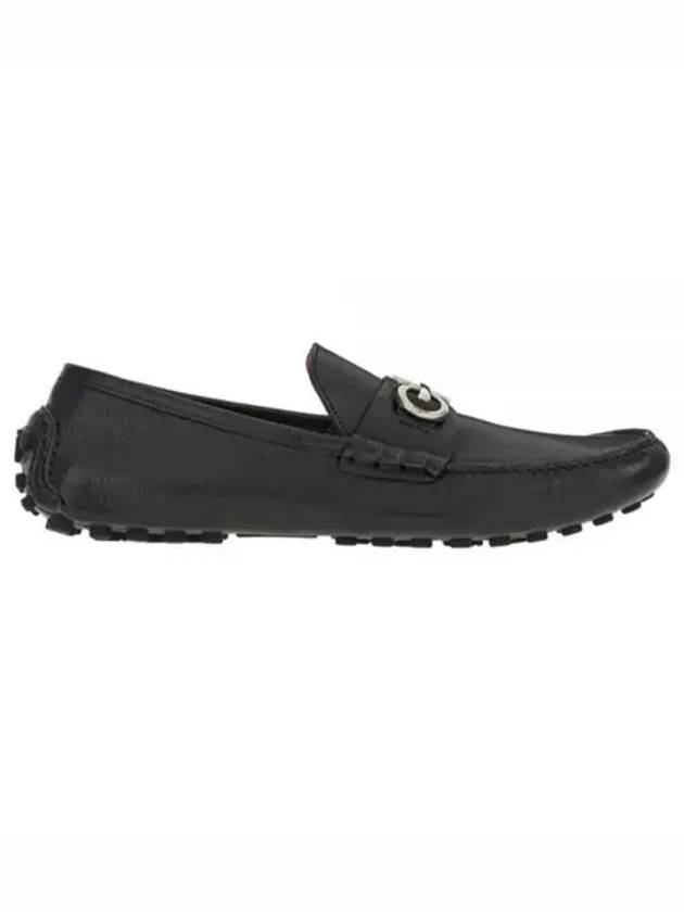 Gancini Ornament Driving Shoes Black - SALVATORE FERRAGAMO - BALAAN 2