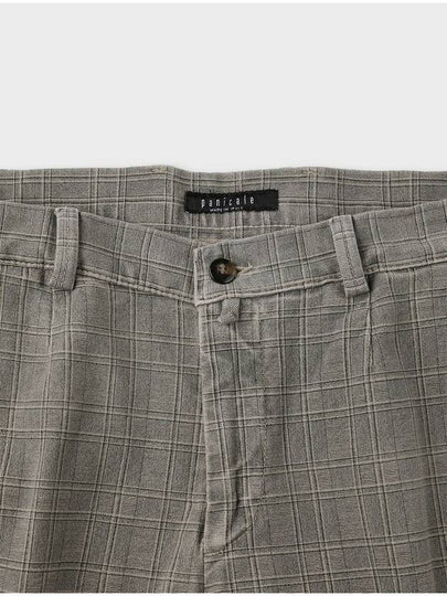 Made In Italy Cotton Slim Fit Check Pants F NCPT57 - PANICALE - BALAAN 2