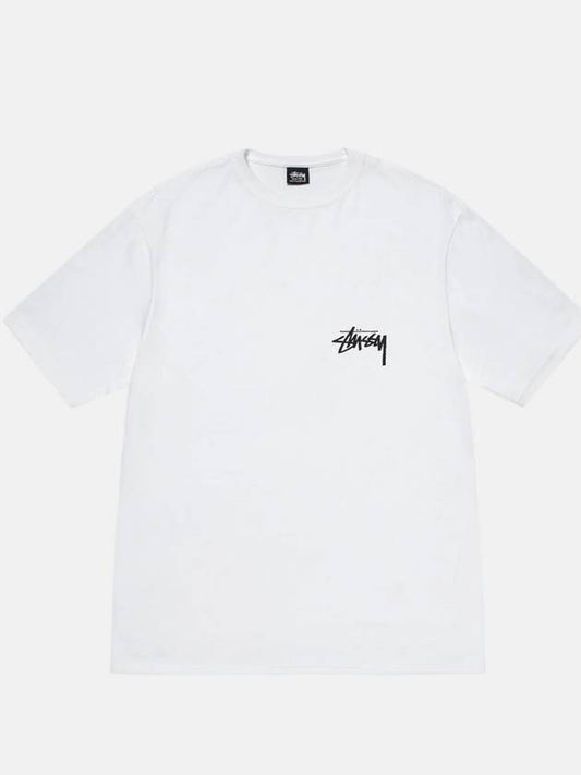 Eight Ball Cherry Short Sleeve T Shirt White Black Stussy Unisex - STUSSY - BALAAN 2