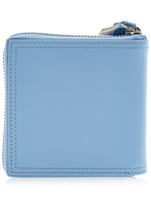 Le Carre Rond Lanyard Square Half Wallet Blue - JACQUEMUS - BALAAN 4