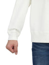 Men's Felpa Chiusa Girocollo Sweatshirt White - TEN C - BALAAN 11