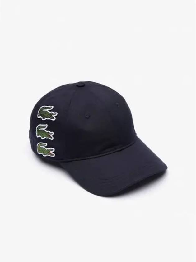 Iconic Badge Cotton Ball Cap Baseball RK3523 53N HD Domestic Product GQ2N23102318432 - LACOSTE - BALAAN 1