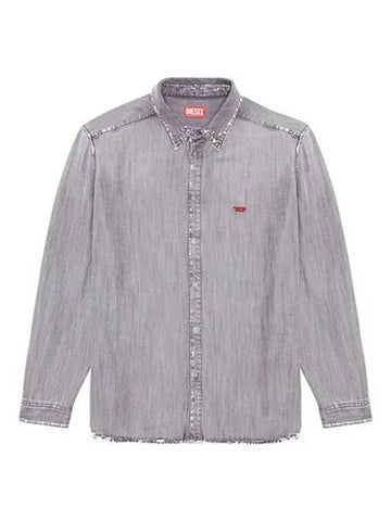 DSimply Denim Shirt A03534 068GID 02 - DIESEL - BALAAN 1