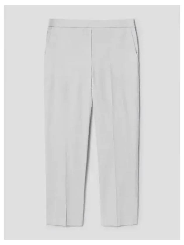 Women s Linen Trika Slim Pull On Pants Trousers Limestone Domestic Product - THEORY - BALAAN 1