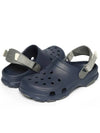 Classic All Terrain Clog Men Women Slippers Sandals Navy 206340 4FK - CROCS - BALAAN 4