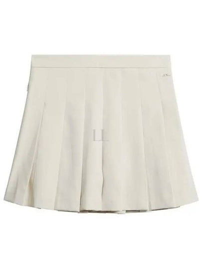 Adina Pleated Skirt Almond Milk - J.LINDEBERG - BALAAN 2