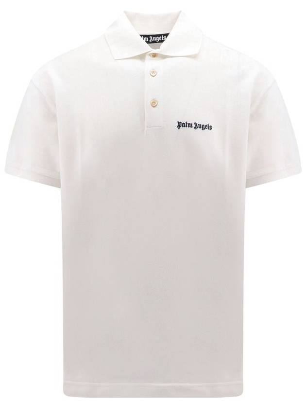 Polo T-shirt PMGB012S24FAB0020310 - PALM ANGELS - BALAAN 2