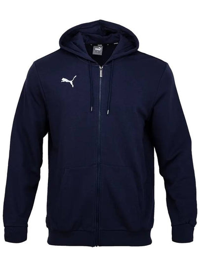 Team Goal 23 Casual Zip Up Hoodie Navy - PUMA - BALAAN 2