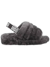 Fluff Yeah Slippers Charcoal - UGG - BALAAN 3