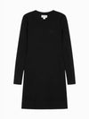 JEANS Women Cut Out Sweater Dress J224577 BEH - CALVIN KLEIN - BALAAN 1