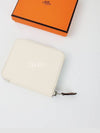 Silk'In Compact Card Wallet Ivory - HERMES - BALAAN 2