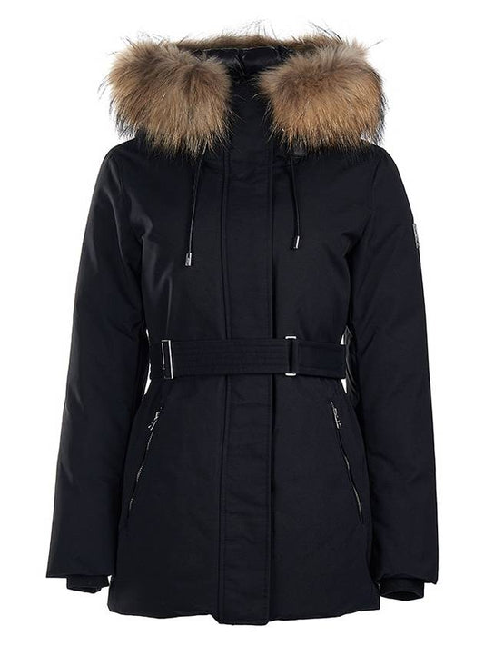 Jenny hooded padded jacket JENI FZ BLACK - MACKAGE - BALAAN 1