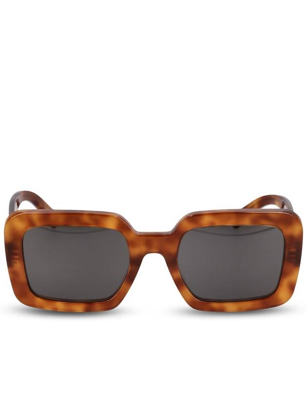 Eyewear Triomphe 13 Acetate Sunglasses Blonde Havana - CELINE - BALAAN 2