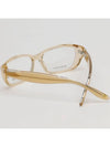 Glasses frame BV116 VNL brown transparent horn frame - BOTTEGA VENETA - BALAAN 4