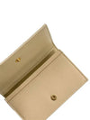 Intrecciato Flap Card Wallet Porridge - BOTTEGA VENETA - BALAAN 6