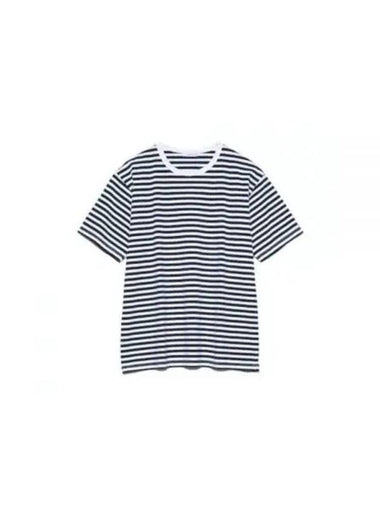 24 COOLMAX Stripe Jersey Tee SUHS425 NW T shirt - NANAMICA - BALAAN 1