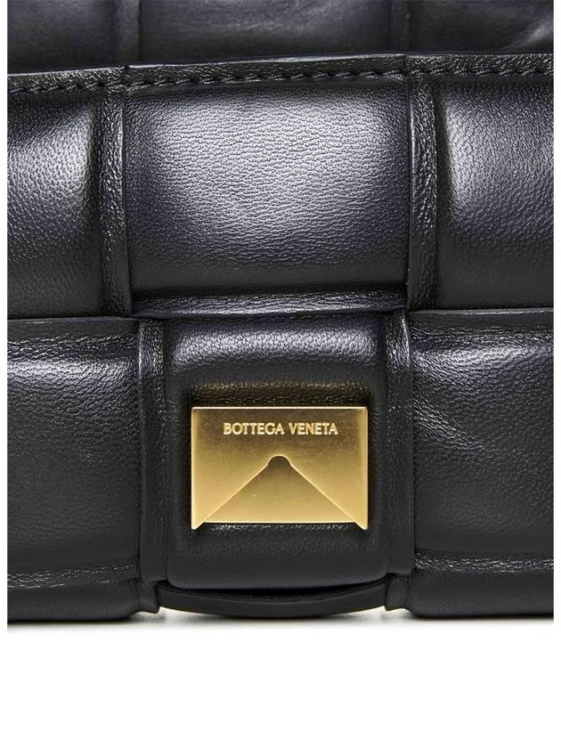 Candy Cassette Padded Mini Cross Bag Black - BOTTEGA VENETA - BALAAN 4