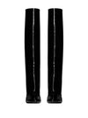 Patent Leather Long Boots Black - SAINT LAURENT - BALAAN 4