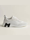 Bouncing Leather Low-Top Sneakers White - HERMES - BALAAN 5