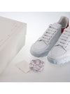 Court Trainer Red Tab Low Top Sneakers White - ALEXANDER MCQUEEN - BALAAN 9