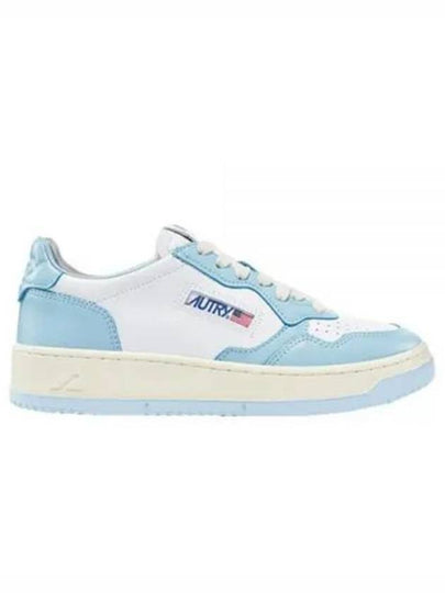 Women's Medalist Bi-Color Low-Top Sneakers Blue - AUTRY - BALAAN 2