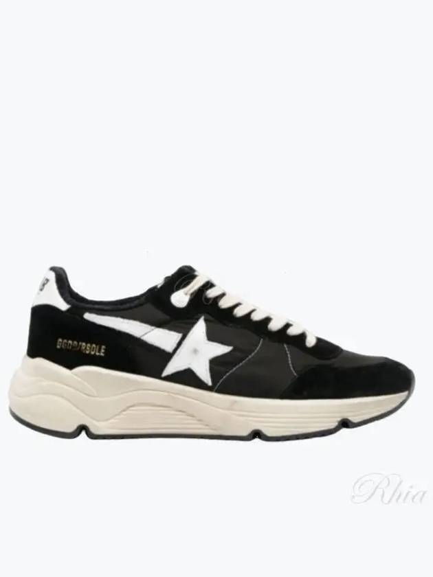 Men's Running Sole Low Top Sneakers Black - GOLDEN GOOSE - BALAAN 2