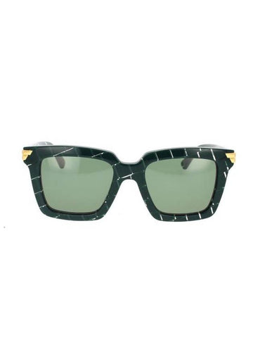 Sunglasses BV1005S 008 GREEN - BOTTEGA VENETA - BALAAN 1