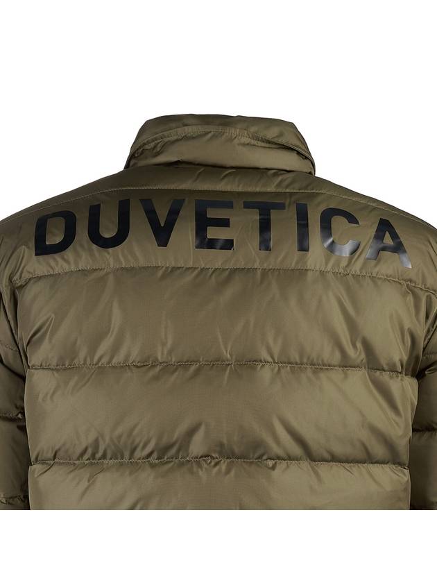 Men's Bocchetto Logo Padding Brown - DUVETICA - BALAAN 7