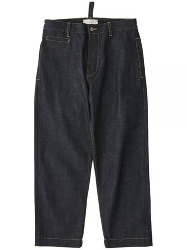 24 BILL SELVEDGE DENIM 102 Continuity Narrow Leg Pant INDIGO - STUDIO NICHOLSON - BALAAN 1