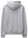 Dressed Fox Regular Hood Light Grey Melange - MAISON KITSUNE - BALAAN 3