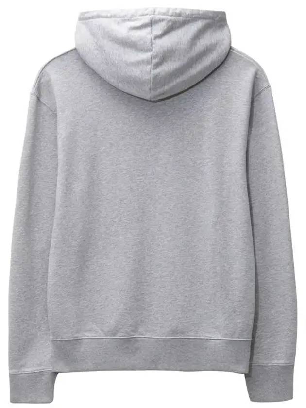 Dressed Fox Regular Hood Light Grey Melange - MAISON KITSUNE - BALAAN 3