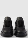 Prax 01 Low Top Sneakers Black - PRADA - BALAAN 5