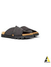 Brutus Textile Cross Strap Sandals Black - CAMPER - BALAAN 2