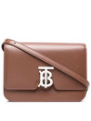 TB Logo Small Cross Bag Brown - BURBERRY - BALAAN 1