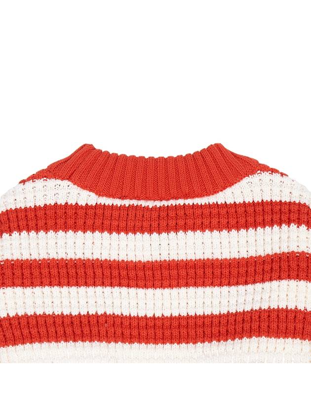 Panda 2312010342 RED Kids Knit Sweater Relaxed Fit - MINI RODINI - BALAAN 4