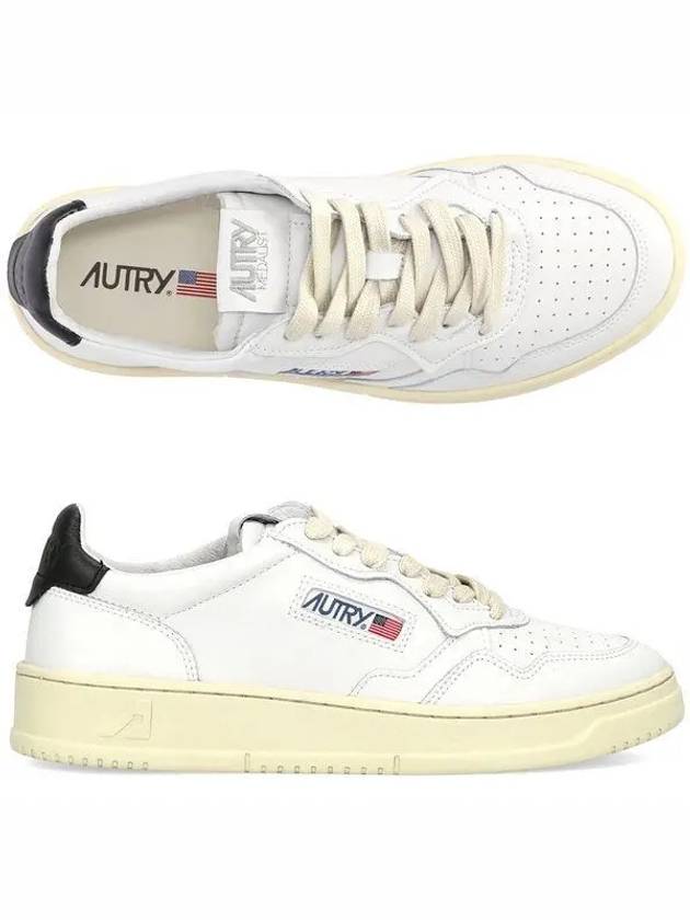 Medalist Goatskin Low Top Sneakers White - AUTRY - BALAAN 2