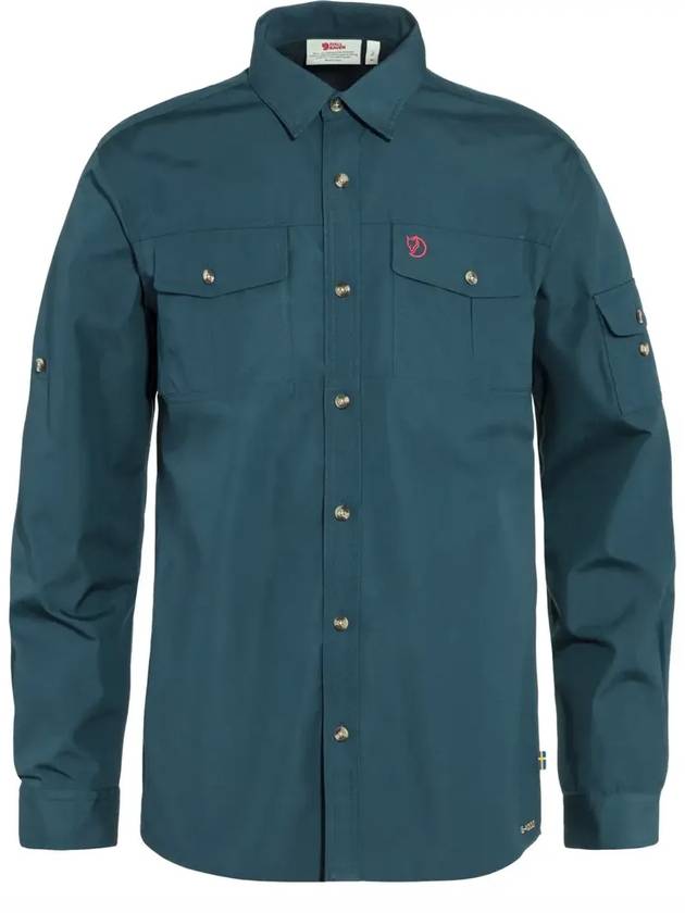 Singi Trekking Shirt LS M - FJALL RAVEN - BALAAN 1