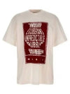 Slogan Print Short Sleeve T-Shirt White - MARNI - BALAAN 2