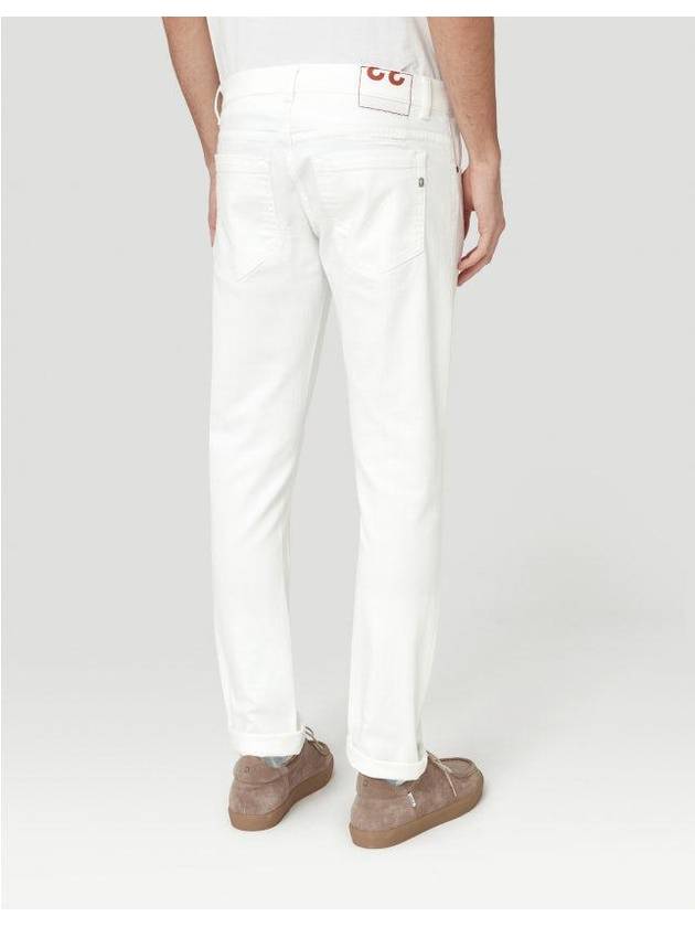 Denim Straight Pants UP168BS0030CS7000 WHITE - DONDUP - BALAAN 5