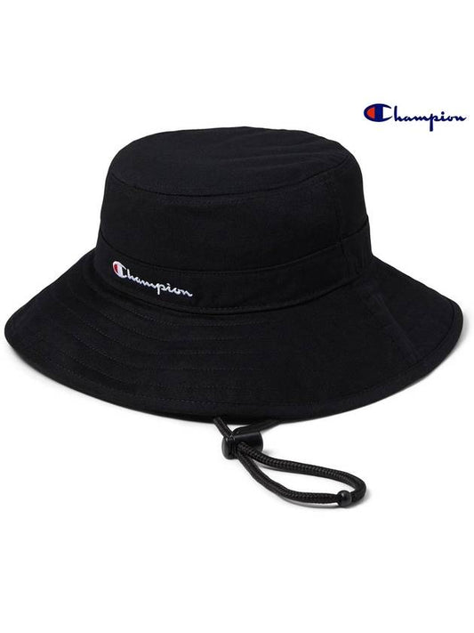 Unisex Hat Twill Boonie Bucket Hat Mountaineering Hat Black - CHAMPION - BALAAN 2