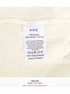 Bella Logo Embroidery Cardigan Ivory - A.P.C. - BALAAN 10